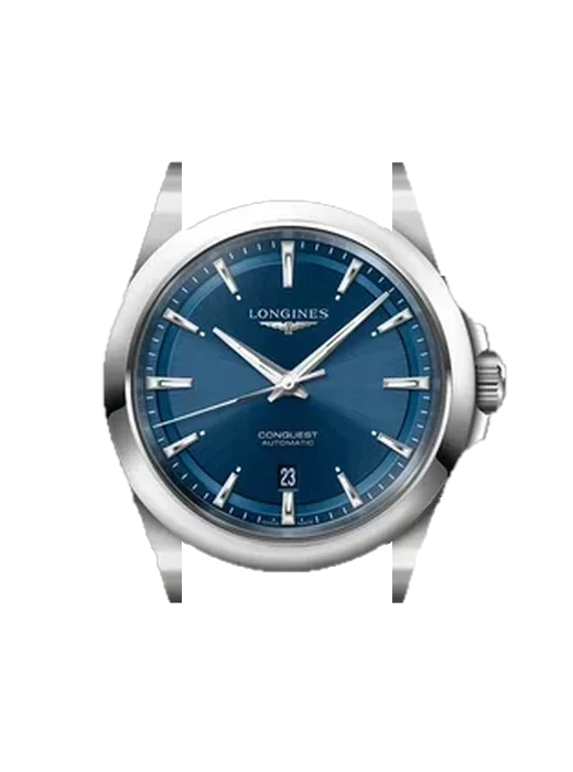 Conquest L3.830.4.92.6 with Grand Cavalier Leather Strap Orange