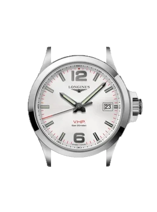 Conquest V.H.P. L3.716.4.76.9 con Cinturino Ibrido Alligatore e Caucciù Blu