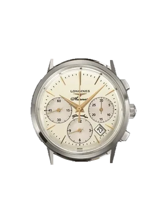 Flagship L4.796.4.78.2 with Grand Cavalier Leather Strap Orange