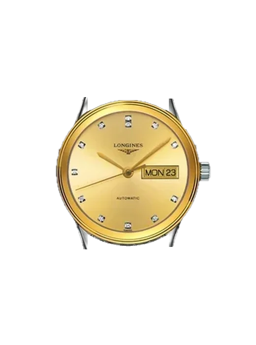 Flagship L4.799.3.37.7 with Vintage Brown Calfskin Strap — Natural Patina