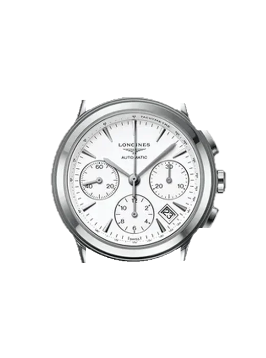 Flagship L4.803.4.12.6 avec Bracelet Grand Cavalier Cuir Orange