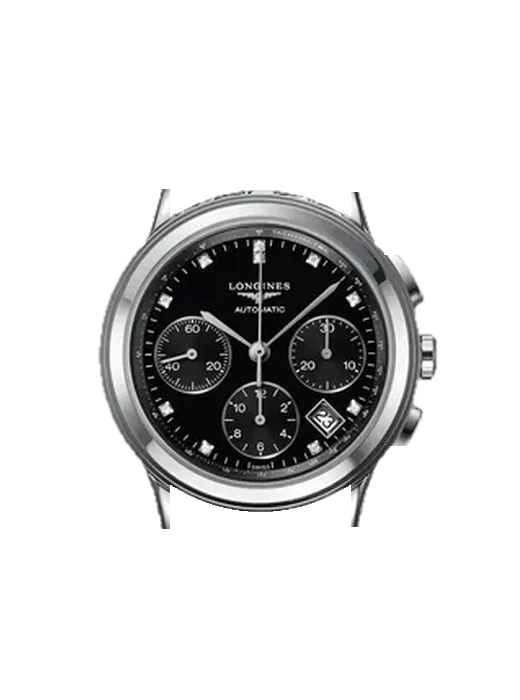 Flagship L4.803.4.57.6 with Grand Cavalier Leather Strap Orange