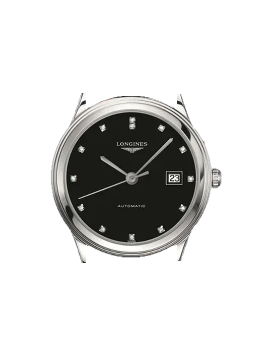 Flagship L4.874.4.57.2 with Grand Cavalier Leather Strap Orange