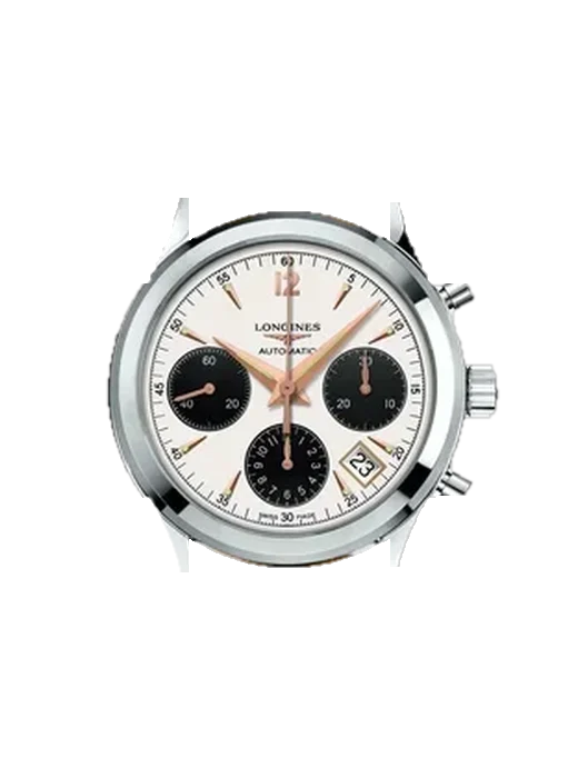 Heritage L2.742.4.02.2 mit Armband aus italienischem braunem Leder