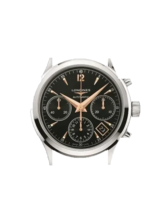 Heritage L2.742.4.56.0 with Grand Cavalier Leather Strap Orange