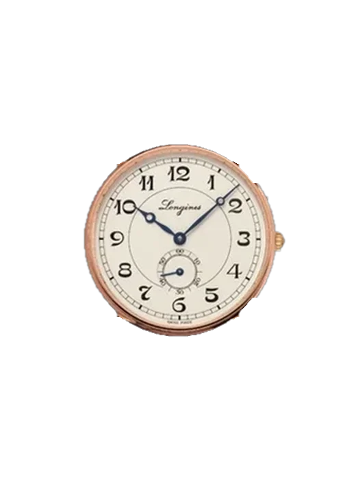 Heritage L4.767.8.73.2 avec Bracelet de montre en cuir de veau vintage marron — Patine naturelle