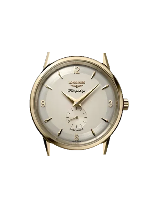 Heritage L4.817.6.76.2 avec Bracelet Grand Cavalier Cuir Orange