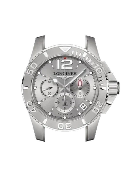 HydroConquest L3.665.4.76.6 avec Bracelet Grand Cavalier Cuir Orange