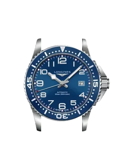 HydroConquest L3.694.4.03.6 con Cinturino Vitello Vintage Marrone — Patina Naturale