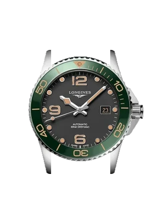 HydroConquest L3.781.4.05.2 with Grand Cavalier Leather Strap Orange