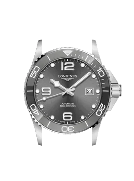 HydroConquest L3.781.4.76.6 with Grand Cavalier Leather Strap Orange