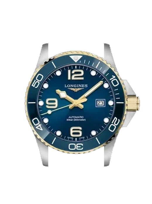 HydroConquest L3.782.3.96.7 with Grand Cavalier Leather Strap Orange
