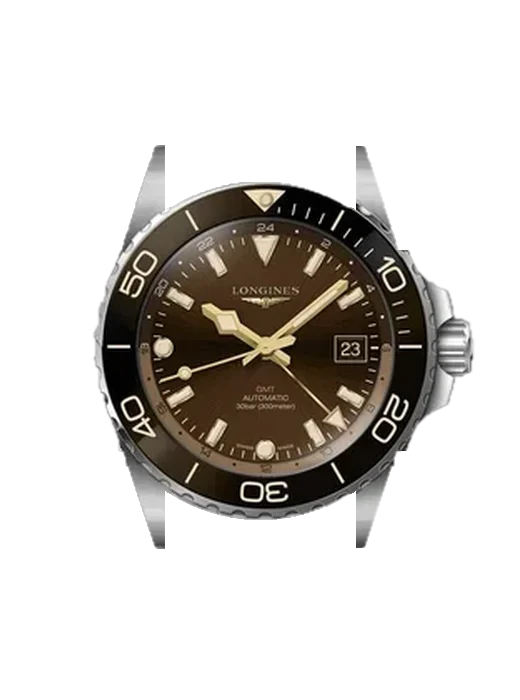 HydroConquest L3.790.4.66.6 avec Bracelet Grand Cavalier Cuir Orange