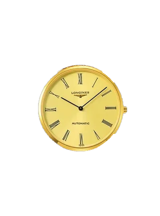 La Grande Classique L4.708.2.31.8 mit Vintage Kalbslederarmband Braun — Natürliche Patina