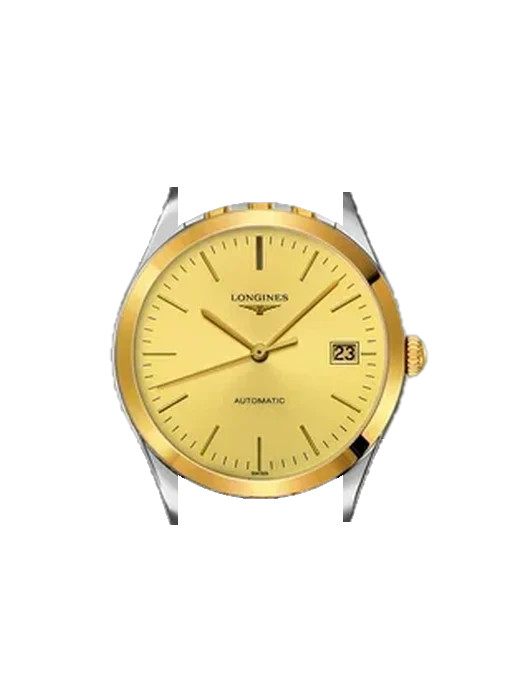 La Grande Classique L4.898.3.32.7 with Vintage Brown Calfskin Strap — Natural Patina