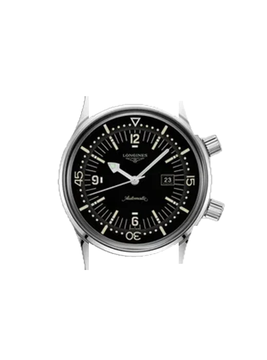 Legend Diver L3.374.4.50.6 con Correa de piel Swift roja