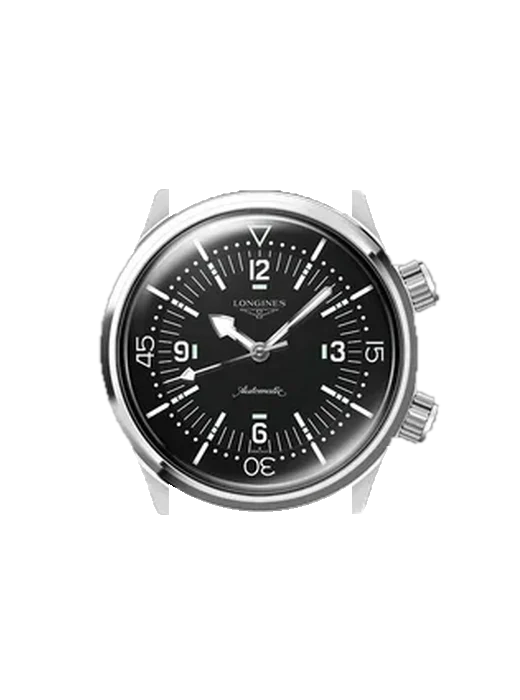 Legend Diver L3.764.4.50.0 con Correa Grand Cavalier de cuero naranja