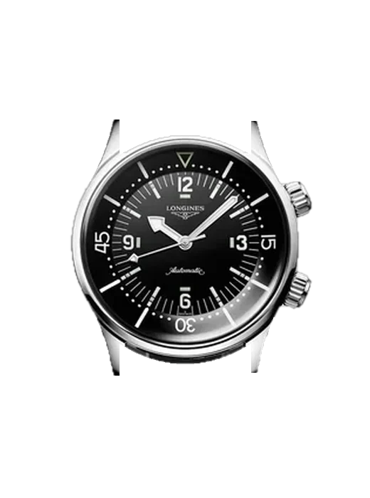 Legend Diver L3.764.4.50.9 con Correa Grand Cavalier de cuero naranja