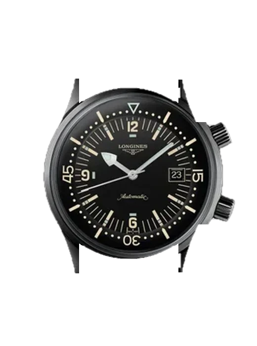 Legend Diver L3.774.2.50.9 with Vintage Brown Calfskin Strap — Natural Patina