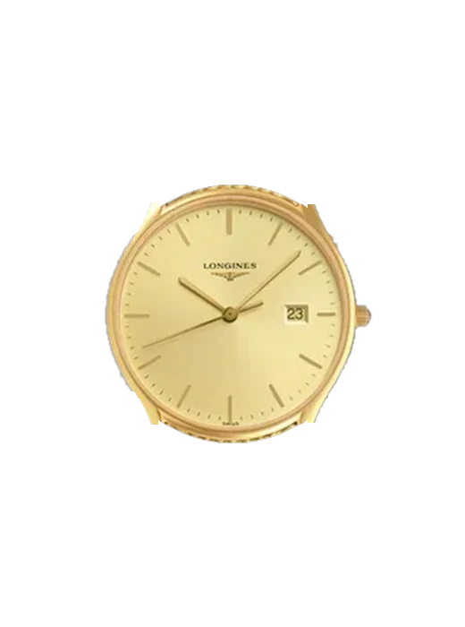 Lyre L4.759.2.32.8 avec Bracelet de montre en cuir de veau vintage marron — Patine naturelle
