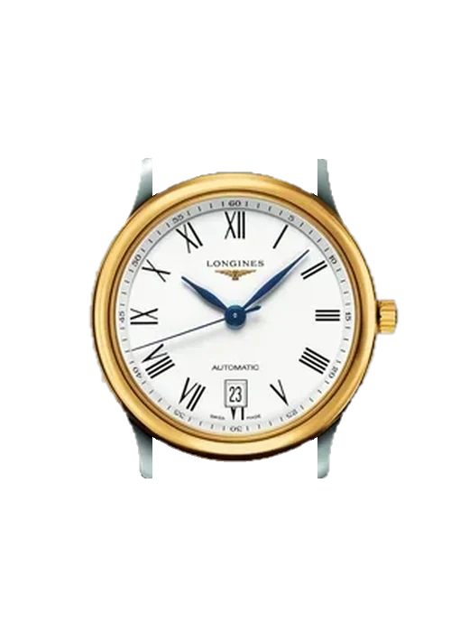 Master Collection L2.628.5.11.7 mit Grand Cavalier Cuir Armband Orange