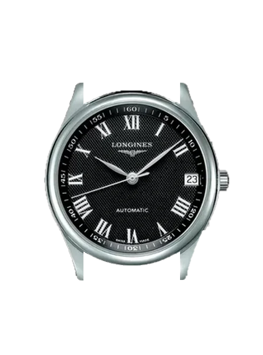 Master Collection L2.665.4.51.7 mit Armband aus italienischem braunem Leder