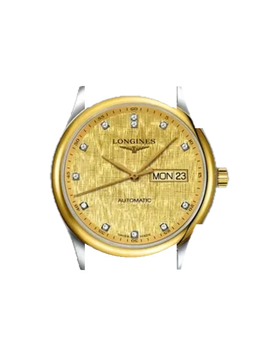 Master Collection L2.755.5.38.7 con Cinturino Grand Cavalier Cuir Arancione