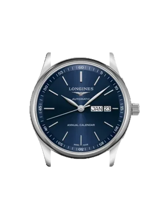 Master Collection L2.910.4.92.6 with Grand Cavalier Leather Strap Orange