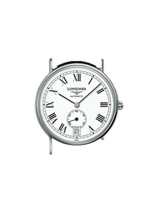 Presence L4.804.4.11.2 with Brown Italian Leather Strap