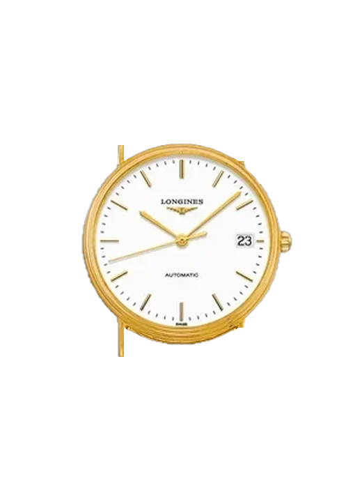 Presence L4.821.2.12.8 with Vintage Brown Calfskin Strap — Natural Patina