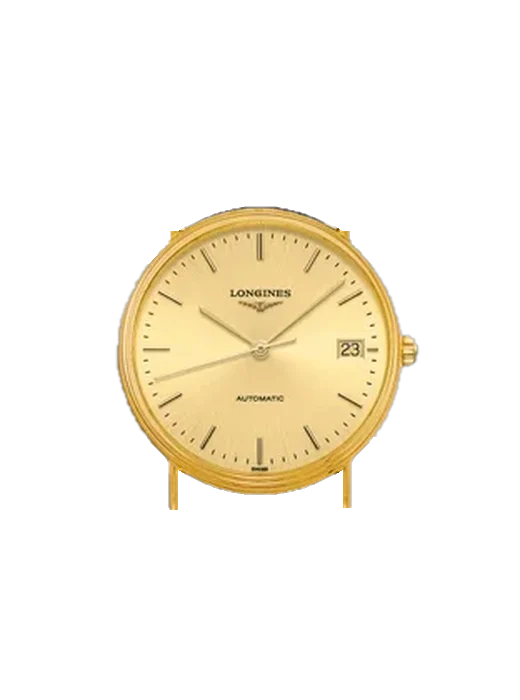 Presence L4.821.2.32.2 with Brown Italian Leather Strap