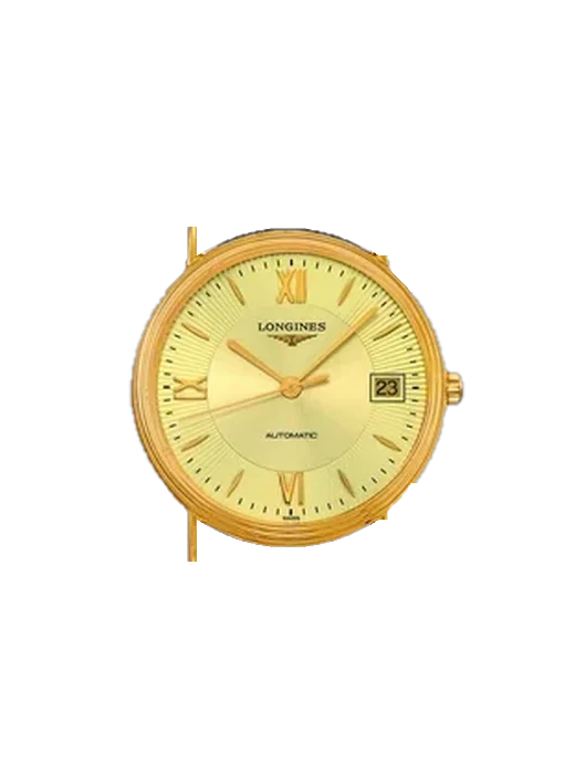 Presence L4.821.2.45.2 with Brown Italian Leather Strap