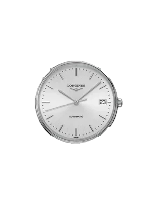 Presence L4.821.4.72.2 mit Vintage Kalbslederarmband Braun — Natürliche Patina