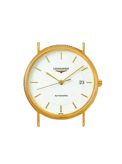 Presence L4.921.2.18.7 with Brown Italian Leather Strap