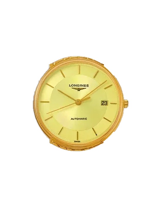 Presence L4.921.2.42.8 con Correa Grand Cavalier de cuero naranja