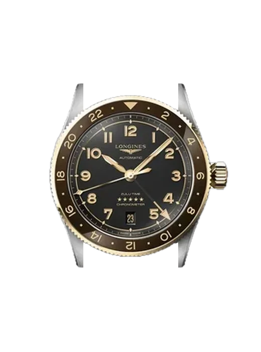 Spirit L3.802.5.53.9 with Grand Cavalier Leather Strap Orange