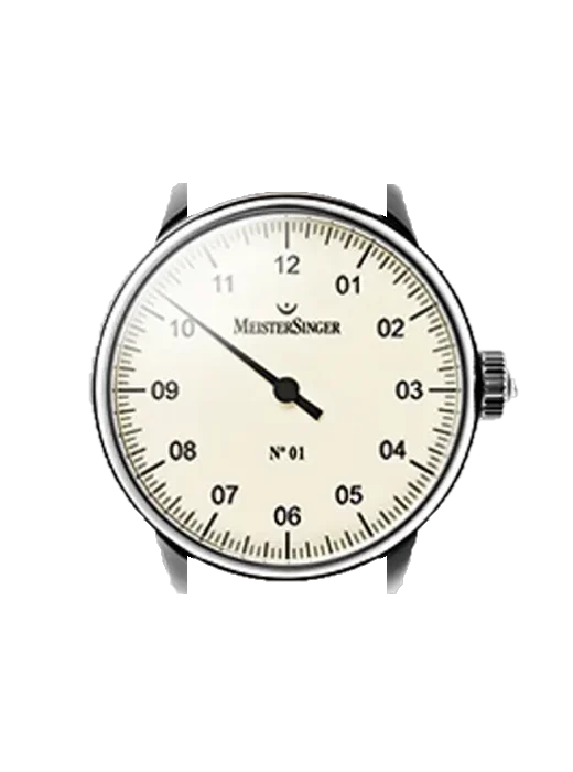 Single-Hand Watches AM3303 mit Grand Cavalier Cuir Armband Orange