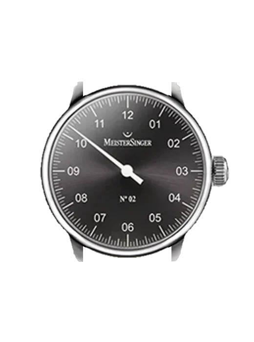 Single-Hand Watches AM6607 with Grand Cavalier Leather Strap Orange