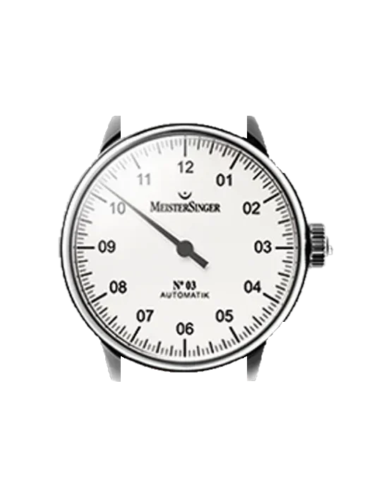 Single-Hand Watches AM901 con Cinturino Grand Cavalier Cuir Arancione