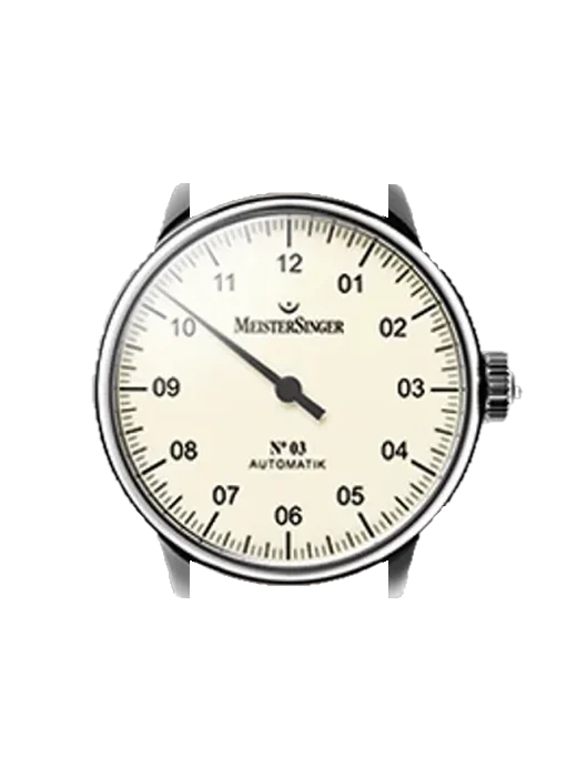 Single-Hand Watches AM903 con Cinturino Grand Cavalier Cuir Arancione