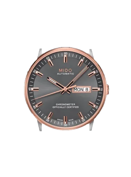 Commander M021.431.26.061.00 avec Bracelet Grand Cavalier Cuir Orange
