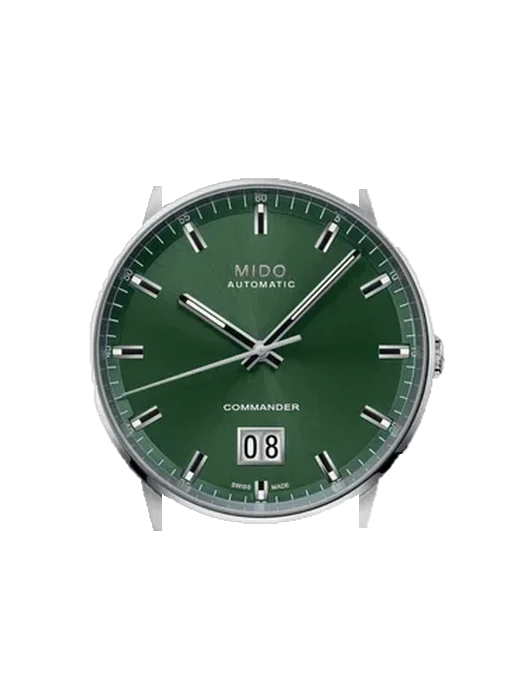 Commander M021.626.11.091.00 mit Vintage Kalbslederarmband Braun — Natürliche Patina