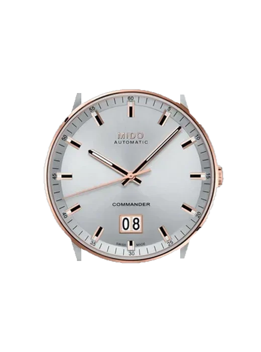 Commander M021.626.22.031.00 mit Vintage Kalbslederarmband Braun — Natürliche Patina