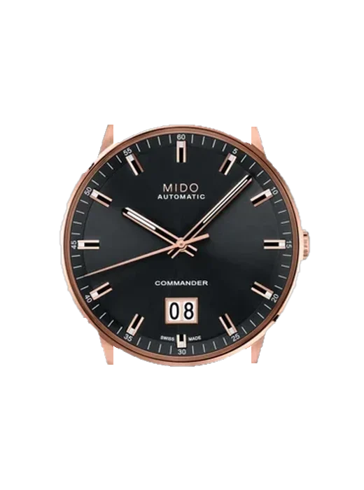 Commander M021.626.36.051.00 mit Vintage Kalbslederarmband Braun — Natürliche Patina