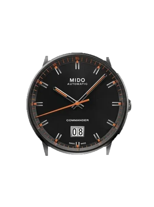 Commander M021.626.36.051.01 mit Vintage Kalbslederarmband Braun — Natürliche Patina