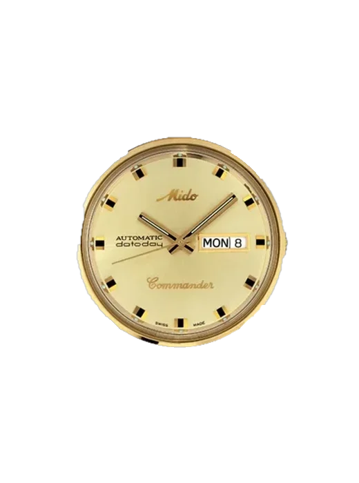 Commander M8429.3.22.23 con Correa Grand Cavalier de cuero naranja