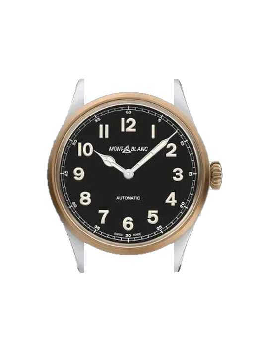 1858 117832 with Grand Cavalier Leather Strap Orange