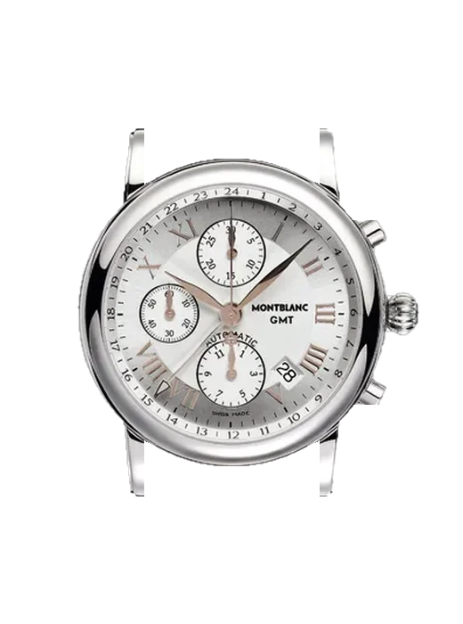 Star 36967 mit Hybrid Armband aus Alligator und Kautschuk Blau