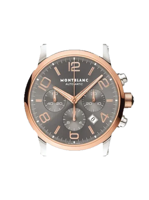Timewalker 107321 avec Bracelet de montre en cuir de veau vintage marron — Patine naturelle