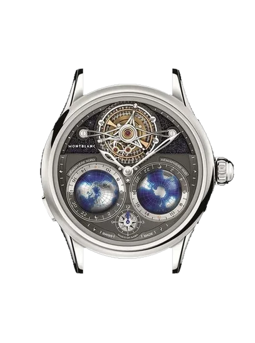 Villeret 115053 mit Vintage Kalbslederarmband Braun — Natürliche Patina